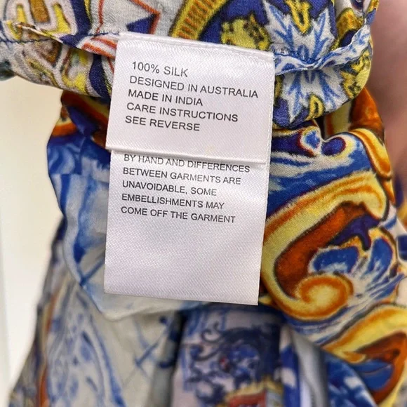 Camilla Embellished Jumpsuit size 1 (AU 8) - Picture 10 of 10